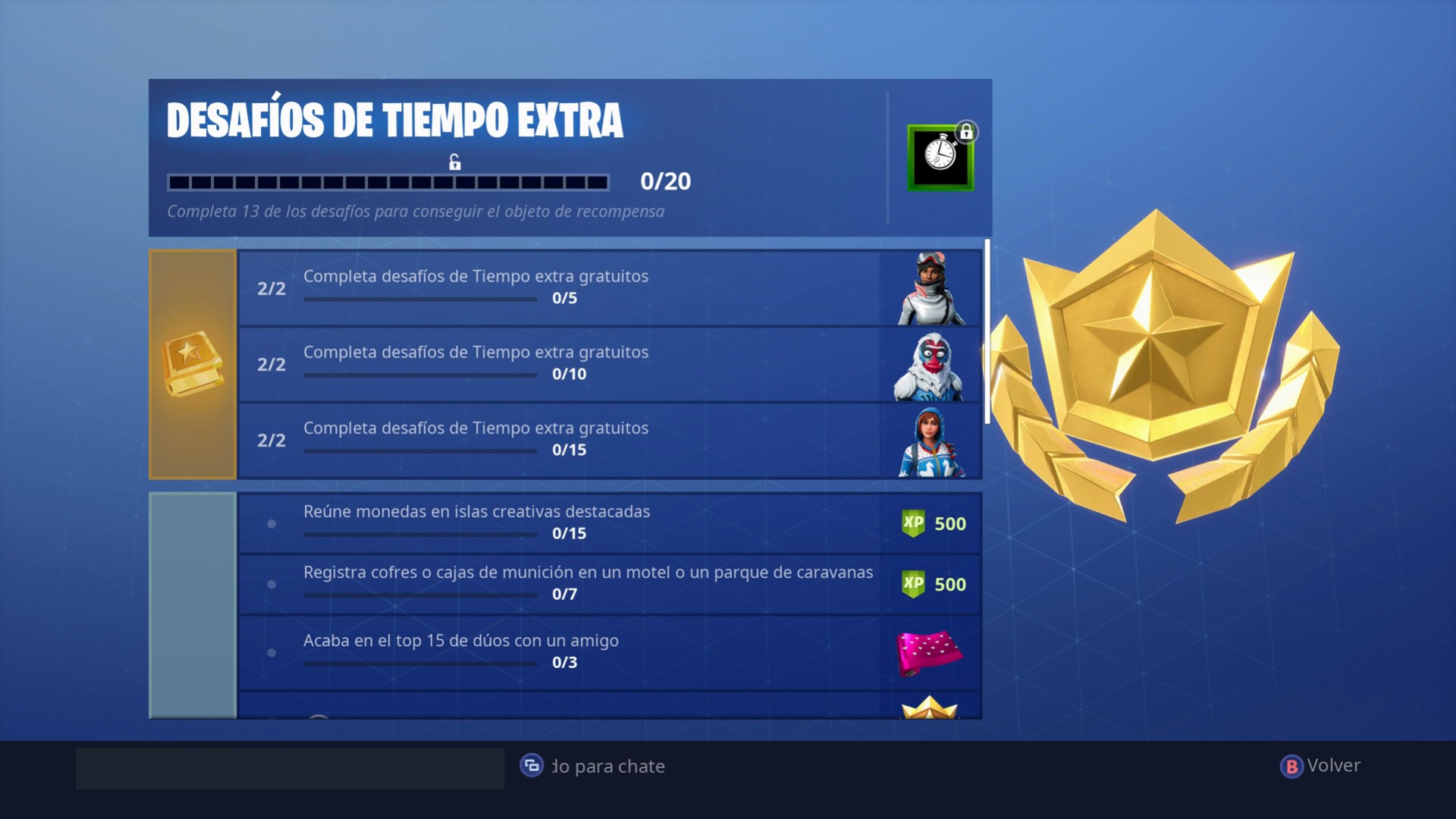 Desafíos de Tiempo Extra, Pase de Batalla de la Temporada 8 gratis Desafíos de Tiempo Extra, Pase de Batalla de la Temporada 8 gratis