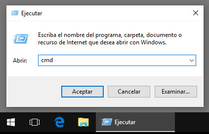 Ejecutar CMD Ejecutar CMD